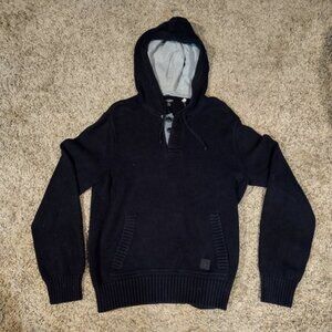 Guess black large sweater hoodie